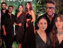 Shehnaaz Gill Photos: लंबे समय बाद ग्लैमरस अंदाज में नजर आईं शहनाज गिल, दोस्त की सगाई में बनीं महफिल की जान