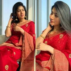 Sai Pallavi: 'మరీ ఇంత అందమా..' చీరలో సాయిపల్లవి.. వైరలవుతోన్న ఫొటోలు..