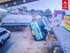 Coimbatore: பேருந்து மீது லாரி மோதி  விபத்து... வெளியான பரபரப்பு சிசிடிவி காட்சிகள்