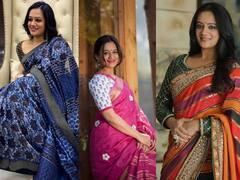 Spruha Joshi: स्पृहाने साजरा केला साडी संडे; पाहुयात तिच्या साड्यांचं सुंदर कलेक्शन