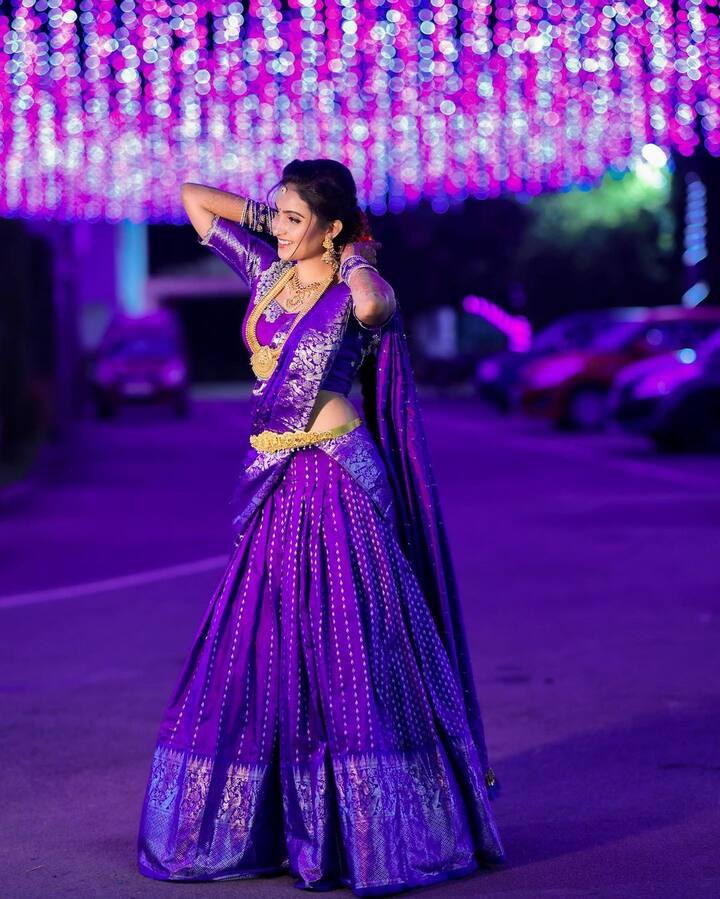 దీపికా పిల్లి ట్రెడిషనల్ లుక్స్ -Image credit:Deepikapilli/Instagram