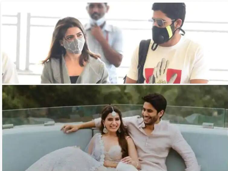 Samantha Ruth And Naga Spotted Together Samantha And Naga Chaitanya Face Off After Divorce Decision Samantha Ruth And Naga Spotted Together : घटस्फोटाच्या निर्णयानंतर समंथा आणि नागा चैतन्य आमने-सामने