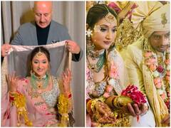 भतीजी Vrinda Kher की शादी पर इमोशनल हुए Anupam Kher, लड़कियों के पराए धन होने पर कही ये बात