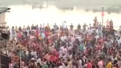 દાદરાનગરહવેલીઃ રિવરફ્રન્ટ પર એક કાર્યક્રમમાં કોરોનાની ગાઈડલાઈનના ઉડ્યા ધજાગરા