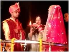 दुल्हन मिलने की खुशी में झूमा दूल्हा, स्टेज से ही करने लगा डांस 