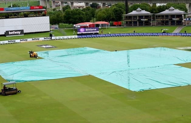 india vs south africa centurion 2nd day test washed rain South Africa vs India: बारिश की वजह से दूसरे दिन का खेल खत्म, एक भी गेंद नहीं खेल पाए भारतीय बल्लेबाज