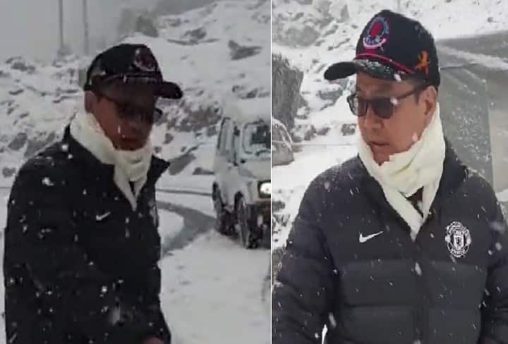 Kiren Rijiju Advise to tourists visiting Tawang in Arunachal Pradesh, heavy snow fall- Watch Video Watch Video: கொட்டும் பனி.. அசராமல் நடந்த மத்திய அமைச்சர்.. ட்விட்டரில் அறிவுரை.. வைரல் வீடியோ..!