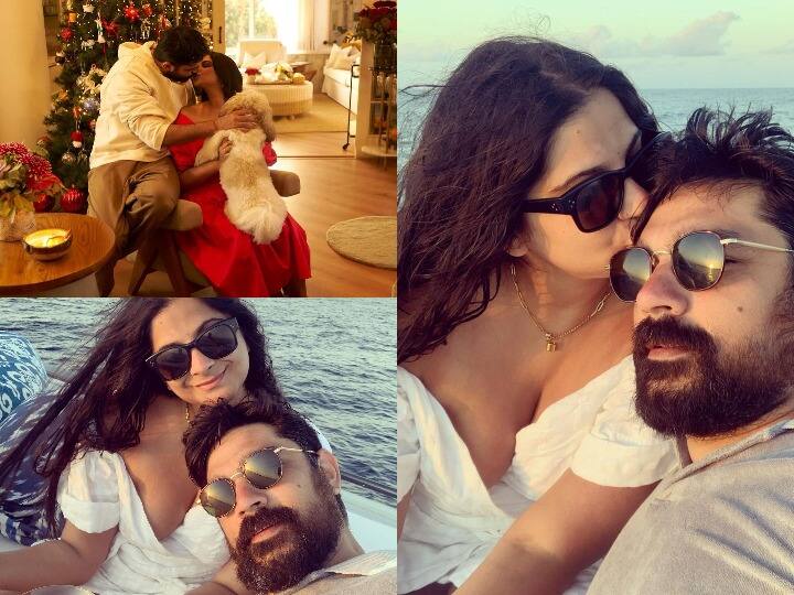 Rhea Kapoor Karan Boolani Christmas Celebration: सुपरस्टार अनिल कपूर की बेटी (Anil Kapoor) की बेटी रिया कपूर (Rhea Kapoor) ने शादी के बाद पति करण बूलानी (Karan Boolani) के साथ पहला क्रिसमस सेलिब्रेट किया. इस दौरान की तस्वीरें रिया कपूर ने इंस्टाग्राम (Rhea Kapoor Instagram) पर शेयर की हैं.