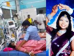 கணவன் கண்முன்னே நடந்த சோகம்: திருமணமாகி இரண்டு மாதத்தில் விபத்தில் உயிரிழந்த மனைவி.. கதறி அழுத கணவர்