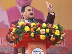 UP Election 2022: हापुड़ में जेपी नड्डा ने लोगों को गिनाईं सरकार की उपलब्धियां, अखिलेश यादव पर जमकर बरसे