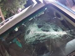 Jalgaon Muktainagar : Rohini Khadse यांच्या वाहनावर अज्ञातांकडून दगडफेक ABP Majha