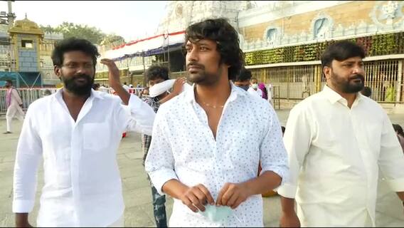 తిరుమల శ్రీవారిని‌ ఇందువదన మూవీ టీం దర్శించుకున్నారు