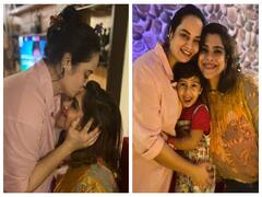 sandhya | நம்ம காதல் சந்தியாவா இது? - நெருங்கிய தோழி சுஜா வருணியுடன் கிருஸ்துமஸ் கொண்டாடிய ஐசு!