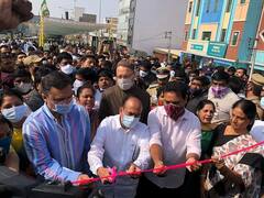 In Pics: హైదరాబాద్‌లో మరో భారీ ఫ్లైఓవర్.. కేటీఆర్ చేతుల మీదుగా ప్రారంభం, వంతెనకు అబ్దుల్ కలాం పేరు