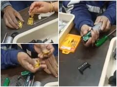 Watch: गोल्ड की तस्करी के लिए लगाया गजब का आइडिया, शेविंग ट्रिमर में छिपाया खजाना