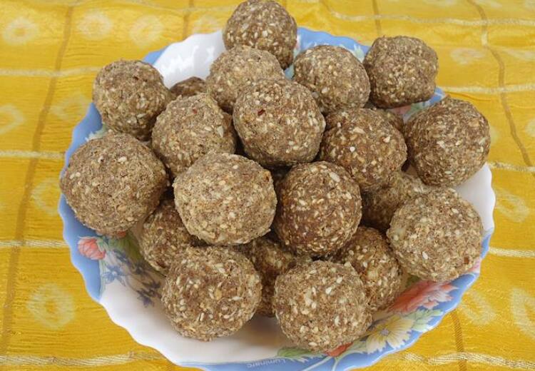 Recipe for High protein Laddoo used for winter weight loss and health Protein Laddu | குளிர்காலத்துக்கு ப்ரோட்டீன் லட்டு.. உங்க ஸ்னாக்ஸ் டைமுக்கு இதுதான் பெஸ்ட்..