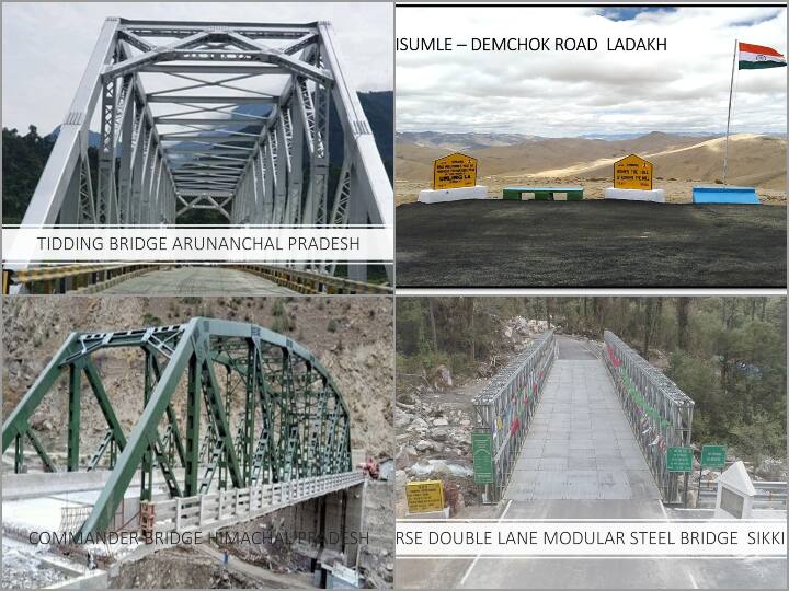 Rajnath Singh inaugurated bridges and roads near china border India started to work after Doklam Dispute ANN China की सीमा के पास बने पुलों और सड़कों का हुआ उद्घाटन, Doklam Dispute के बाद भारत ने जाल बिछाना कर दिया था शुरू
