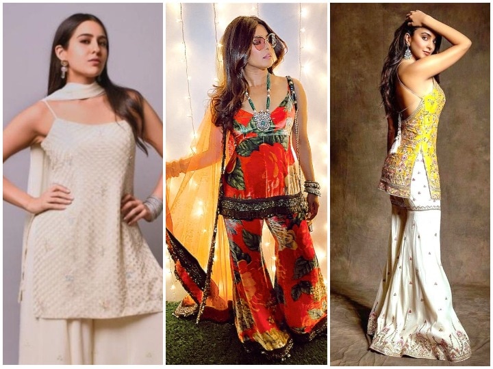 Alia Bhatt looked beautiful in a floral printed sharara suit 🖤 | Instagram
