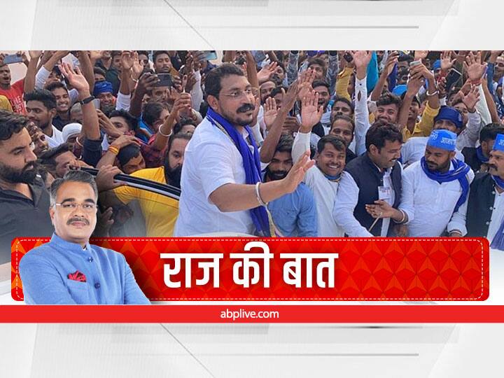 Raaj Ki Baat Will Chandrashekhar Azad Ravan come in the hands of Congress due to the absurdity of the cycle Raaj Ki Baat: साईकिल की बेरुखी से चंद्रशेखर आजाद रावण आएंगे कांग्रेस के हाथ?