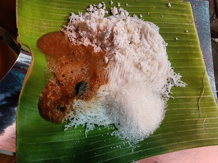Madurai Burma Idiyappakkadai simplifies dinner Madurai Taste |  பர்மா இடியாப்பம்.. அவித்த காய்கறி குருமா.. இறைச்சி க்ரேவி.. மதுரையில் இப்படி ஒரு Foodie சொர்க்கம்