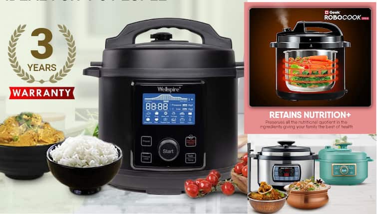 Amazon Offer On Buy Electric Cooker Price Of Electric Cooker Automatic Electric Cooker Price Smart Kitchen Appliance Rice cooker online Amazon Deal: किचन के लिये खरीदें स्मार्ट ऑटोमेटिक कुकर, सिर्फ टाइमर सेट करें और डिश रेडी