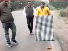 Ujjain News: कोरोना की तीसरी लहर रोकने के लिए 30 किलोमीटर की दंडवत यात्रा, जानिए कैसे होती है यह यात्रा
