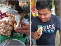 Watch: नागपुर की बाहुबली पानी पूरी देखकर मुंह में आया पानी, एक बार में नहीं खा सकते लोग