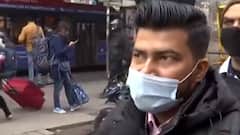 Delhi: कोरोना गाइडलाइन्स के चलते बढ़ी परेशानी, मेट्रो स्टेशन के आगे लगी लंबी लाइनें