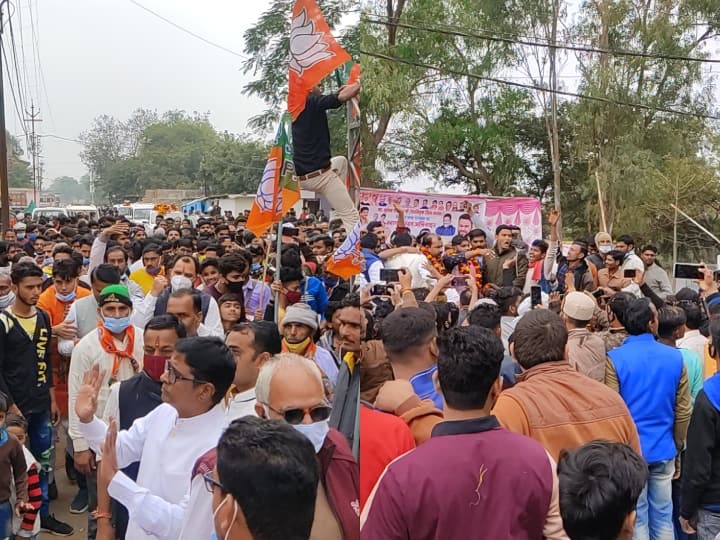 Sehore News: भाजयुमो जिलाध्यक्ष के जुलूस में उड़ी कोविड प्रोटोकॉल की धज्जियां, लोगों ने कहा नेताओं के लिए नहीं है नियम