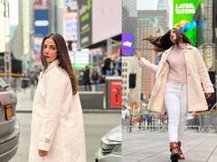 Hina Khan: न्यूयॉर्कमध्ये हिना खानचं नवं फोटोशूट; फोटो चर्चेत