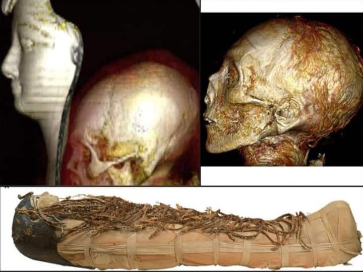 Scientists has digitally opened 3500 year old mummy of egyptian king