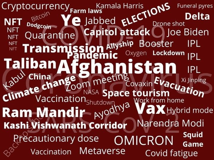 Goodbye 2021: A For Afghanistan, B For Booster, C For Crypto — 26 Words That Defined The Year Goodbye 2021: A For Afghanistan, B For Booster, C For Crypto — 26 Words That Defined The Year