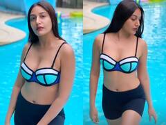 Surbhi Chandna Photos: इश्कबाज एक्ट्रेस के पूल साइड अंदाज ने बढ़ाया इंटरनेट का तापमान, सुरभि का लुक ऐसा कि उड़ जाएंगे होश