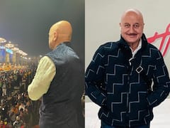 Kashi Film Festival: बनारस में गंगा आरती देख मंत्रमुग्ध हुए Anupam Kher, जो कहा है वो सुनकर आप इमोशनल हो जाएंगे