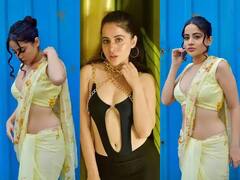 Urfi Look: ઉર્ફી જાવેદે સાડી બ્લાઉઝ પહેરીને બનાવ્યો દેસી લૂક, તસવીરો જોઇને ફેન્સ થયા ખુશ