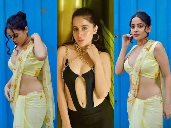 Urfi Javed Saree Look: અભિનેત્રી ઉર્ફી જાવેદ (Urfi Javed)એ સોશ્યલ મીડિયા પર પોતાની કેટલીક લેટેસ્ટ તસવીરો શેર કરી છે જે મિનીટોમાં વાયરલ થઇ રહી છે.