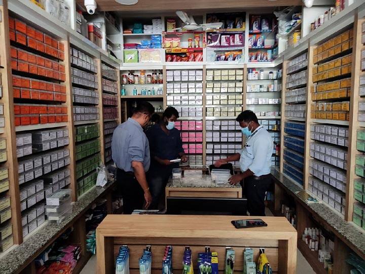 Increasing drug sales in Thanjavur , Narcotics raid in medical shop தஞ்சையில் அதிகரித்துவரும் போதை பொருட்கள் விற்பனை - மெடிக்கல் ஷாப்புகளில் திடீர் ஆய்வு