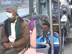 Omicron News: दिल्ली में Yellow Alert के बाद कैसा है मेट्रो और बस का हाल, सामने आई हैं ये तस्वीरें