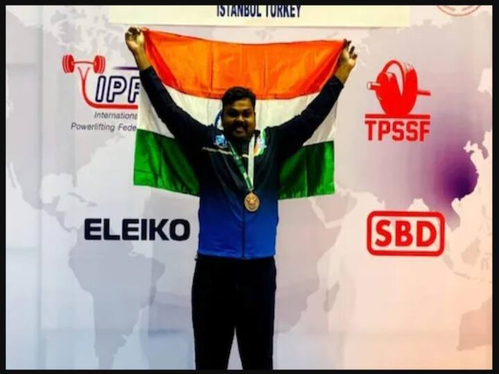 DMK MLA Raja wins Bronze Medal in Asian powerlifitng championships held at Istanbul, Turkey Asian Powerlifiting Championships: ஆசிய பவர்லிஃப்டிங் சாம்பியன்ஷிப்: வெண்கலப்பதக்கம் வென்று அசத்திய திமுக எம்.எல்.ஏ