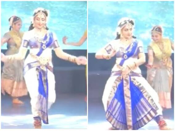 Watch: काशी फिल्म फेस्टिवल में हेमा मालिनी ने किया डांस, भरतनाट्यम से जीता सबका दिल Watch: काशी फिल्म फेस्टिवल में हेमा मालिनी ने किया डांस, भरतनाट्यम से जीता सबका दिल
