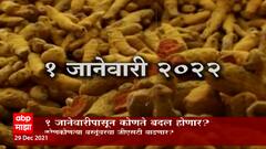 1 जानेवारी 2022 पासून कोणते बदल होणार? पुढच्या वर्षी कोणत्या गोष्टी महागणार? कशाचा GST वाढणार?