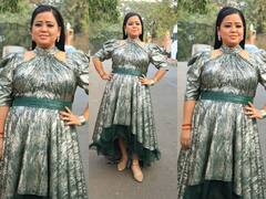 Bharti Singh Photos: सिंड्रेला ड्रेस में खूबसूरत लग रही हैं भारती सिंह, कॉमेडियन ने ऐसे फ्लॉन्ट किया बेबी बंप