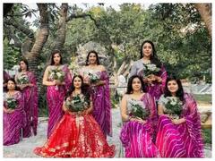 ब्राइड्समेड बनकर Sumona Chakravarti ने यूं की दोस्त की शादी में जमकर मस्ती, देखें तस्वीरें