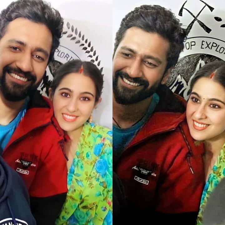 दरअसल, सारा अली खान और विक्की कौशल इन दिनों अपनी आने वाली फिल्म की शूटिंग कर रहे हैं. ऐसे में ये दोनों अपने-अपने लुक में दिखाई दे रहे हैं.