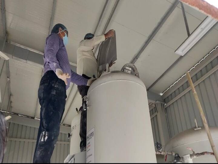 Oxygen plant shut down even before starting due to leakage ann Sehore News: शुरू होने से पहले ही ऑक्सीजन प्लांट लीकेज होने के कारण हुआ बंद, मरीज परेशान