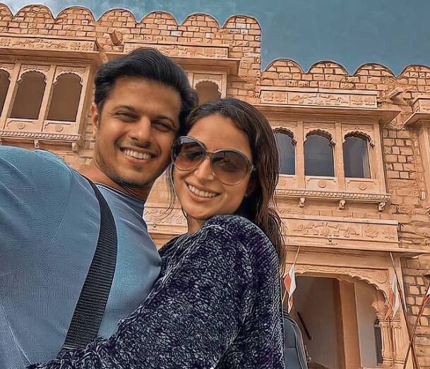 Pictures from the couple's honeymoon are doing the rounds on social media.