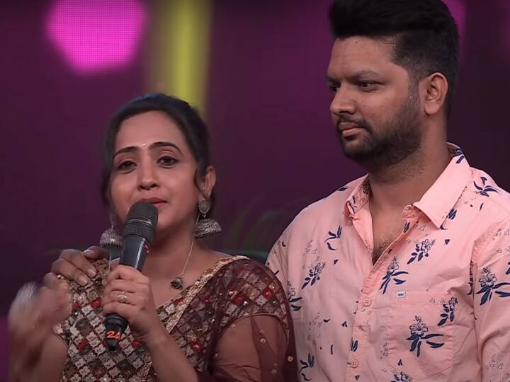 Anchor Lasya: ప్రేమలో కళ్లు మూసుకుపోయాయ్... కన్నీళ్లు పెట్టుకున్న యాంకర్ లాస్య Anchor Lasya got emotional and cried after watching Rashmi Gautam performance at Pellam Vaddu Party Muddu program Anchor Lasya: ప్రేమలో కళ్లు మూసుకుపోయాయ్... కన్నీళ్లు పెట్టుకున్న యాంకర్ లాస్య