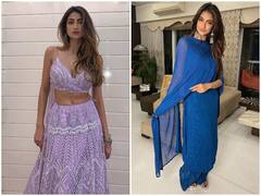 Palak Tiwari Photos: ब्लू सूट-सलवार और दुपट्टे में श्वेता तिवारी की बेटी लगीं बेहद सुंदर, किलर स्माइल से फैंस के दिलों पर गिराई बिजलियां