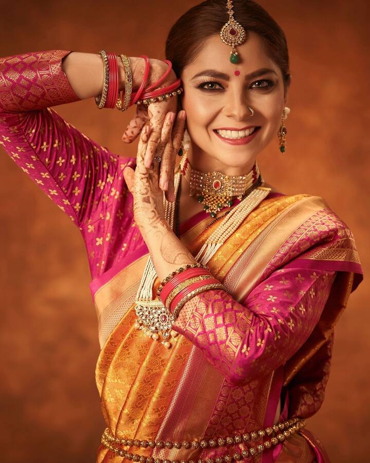 अभिनेत्री सोनाली कुलकर्णी सोशल मीडियावर बऱ्यापैकी सक्रिय असते. (photo:sonalee18588/ig)