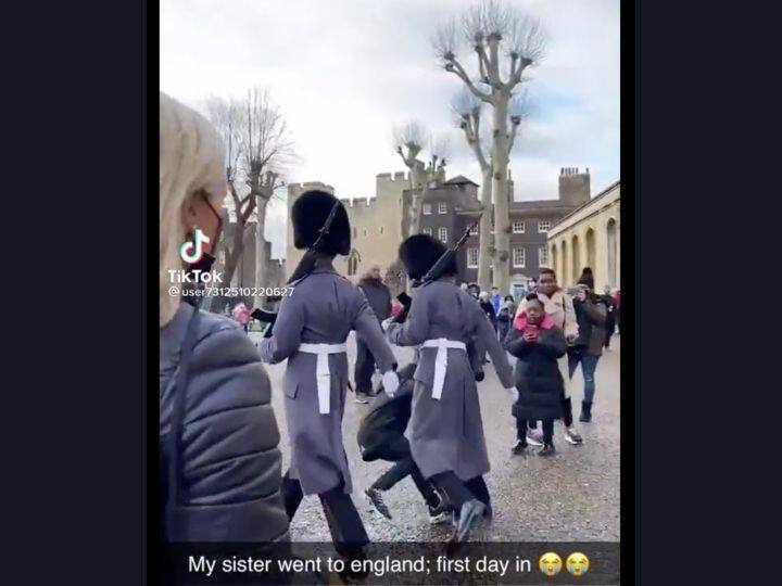 WATCH Queen's Royal Guard Knocks Over Boy While Marching On Duty In UK